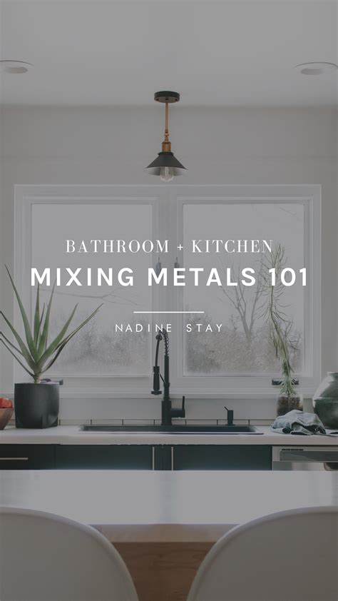 metal in house|mixing metal finishes in house.